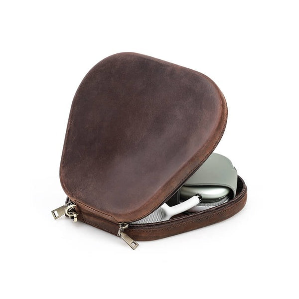 Brand Headphones Case Holder Leather Case for Airpod Max Leather Cover for Apple Headphone Men Customize Quality Gift for Air Pods Pro Max