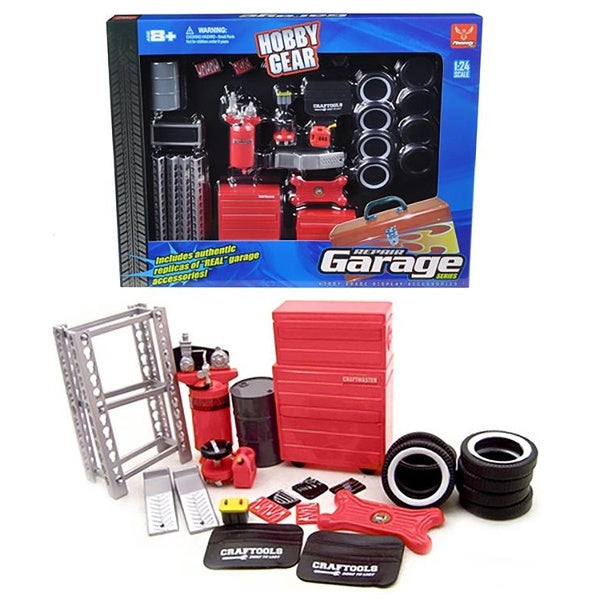 Repair Garage Accessories Tool Set for 1-24 Scale Models by Phoenix Toys Matron Inn