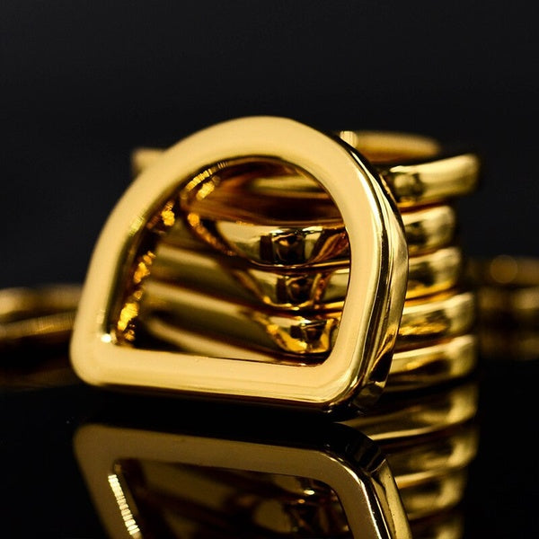 5-10-20 Pcs Metal D Ring Adjustable Buckle for Bags Backpacks Leather Craft Hardware DIY Accessories