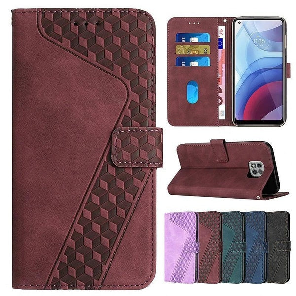 Étui à rabat en cuir pour iPhone 15 14 Pro Max 14 Plus, porte-cartes, housse de téléphone pour Samsung Galaxy S20 S21 S22 S23 S24 Ultra Plus A15 A25