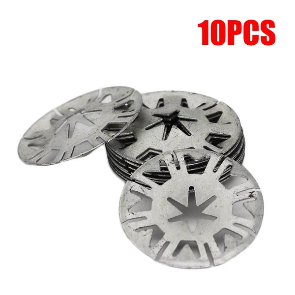Pack of 10 Exhaust Heat Shield Clip Nuts Washers For VW TRANSPORTER T4 T5 GOLF LUPO POLO Metal Spring Headlight Adjustment Screw