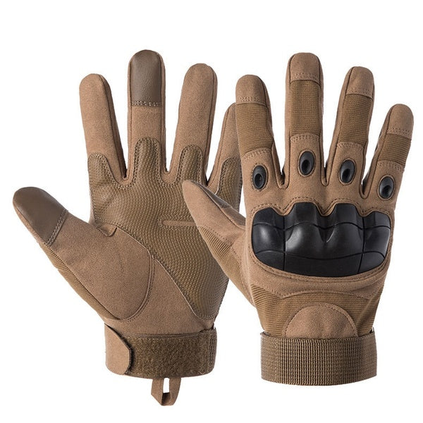 1 paire Multicam gant tactique antidérapant armée militaire vélo Airsoft Motocycel tirer Paintball équipement de travail Camo plein doigt gant WA 007