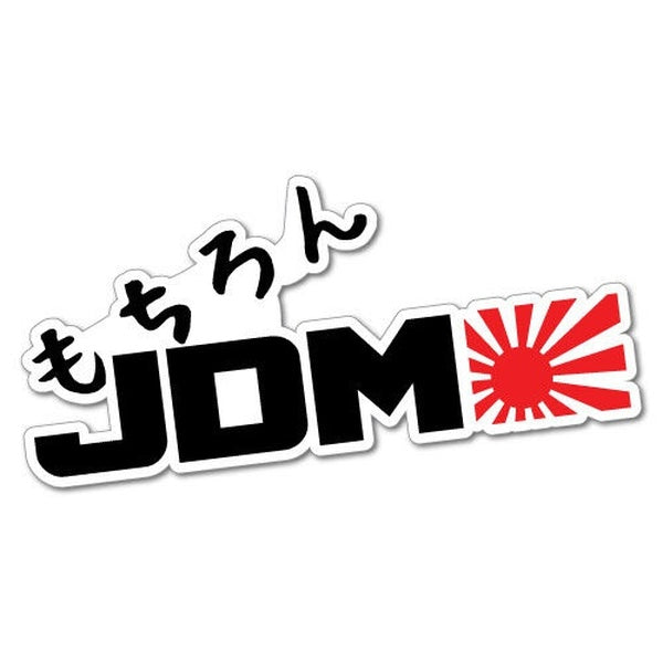 Of Course Jdm Japanese Sticker Funny Car Truck Window Bumper Vinyl Decal