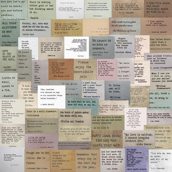 50pcs-pack Inspiring Celebrity Quotes Waterproof DIY Scrapbooking & Stamping Stickers For Laptop Garage Door Fridge Guitar Suitcase Car Motorcycle Sn