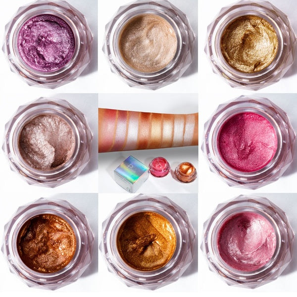 Health & Beauty Natural Professional Jelly Gel Face Body Highlighter Makeup Powder Bronzer Shimmer Illuminating Eyeshadow Glow Cosmetics