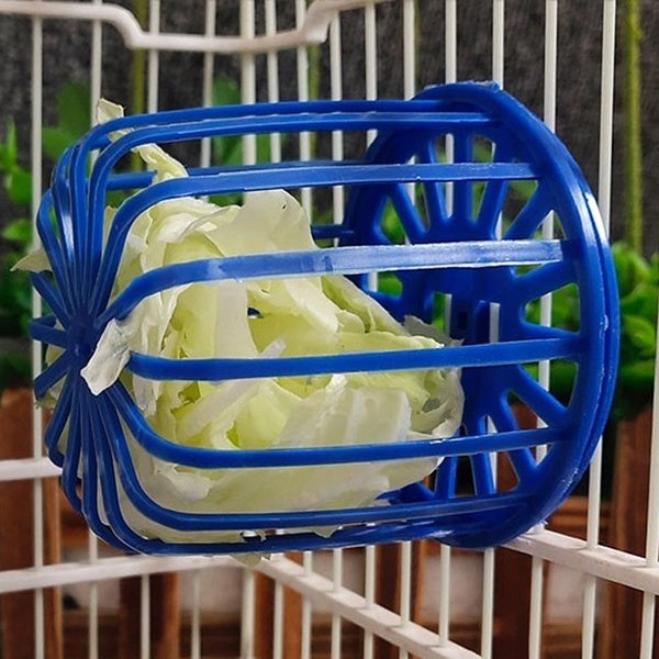 Pratique Perroquet Panier De Légumes Jouets Fournitures Pour Oiseaux De Compagnie Fruits Porte-Légumes Panier Suspendu Conteneur Cage Accessoires Pet