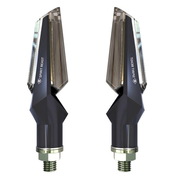 Spirit Beast LED Indicateur Moto Clignotants DRL Clignotants pour KAWASAKI Ninja400 Dirt Pit Bike MSX X-ADV R125 FZ1 FZ6