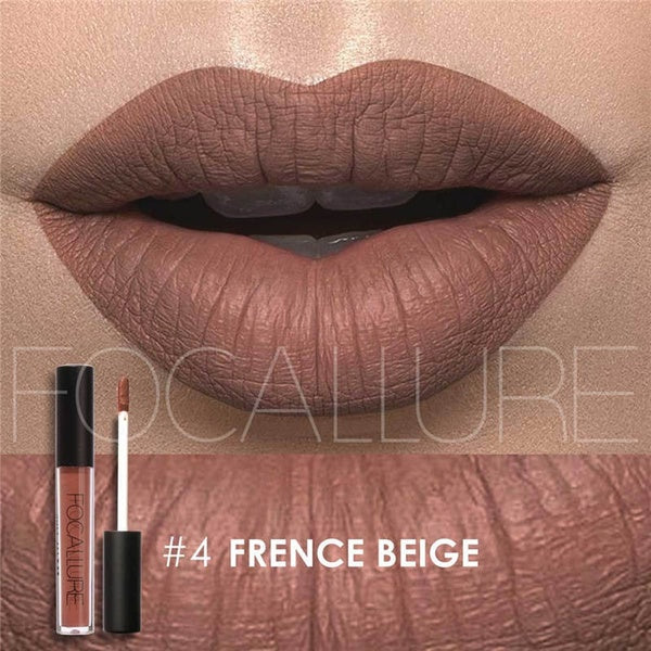 Women Matte Liquid Pencil Lipstick Lip Gloss Waterproof Lasting Makeup