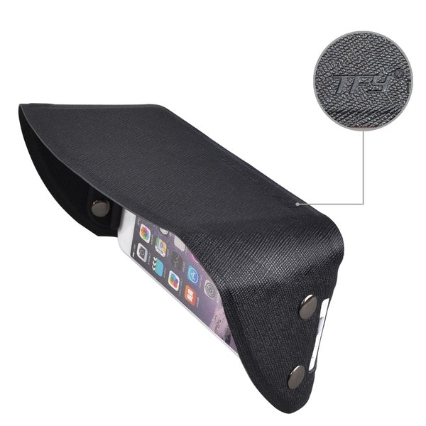 TFY Universal Phone Sun Shade & Glare Visor Shield for 4.5 - 5.5 Inch Smartphones - iPhone 8 Plus - 7