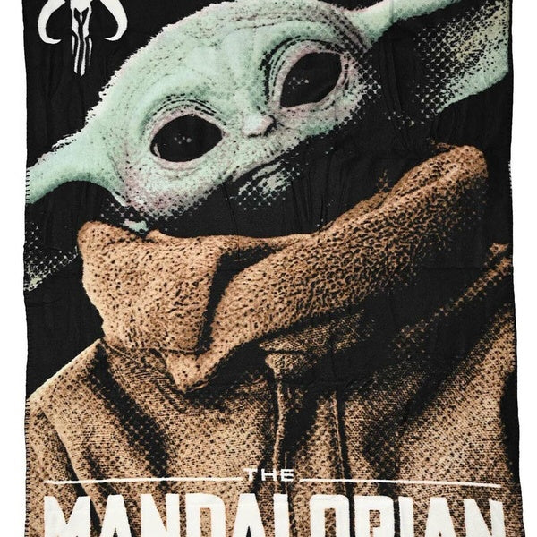 Throw Fleece Star Wars - UPD Baby Yoda