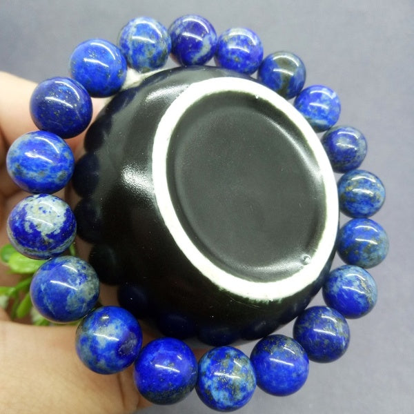 Natural Stone 5A Afghanistan Lapis Lazuli Beads Bracelet Charms Wholesale