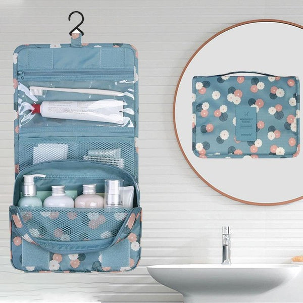 Hanging Toiletry Bag for Women Travel Makeup Bag Organizer Toiletries Bag for Travel Size Accessories Hanging Bathroom Wash Bag Men's and Women's Toi Matron Inn