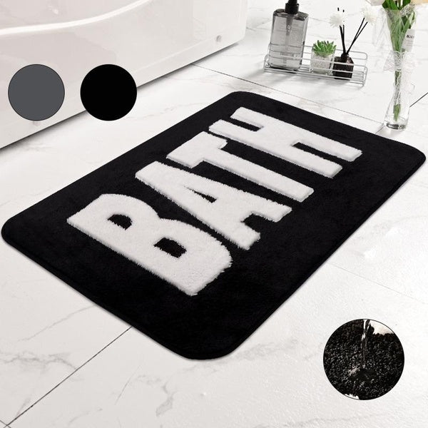 1PC Bathroom Carpet, Water Absorption And Skid Room Door Pad Home Floor Mat, Kitchen Padding Room Accessories, Suitable For Kitchen, Door Pads, Corri