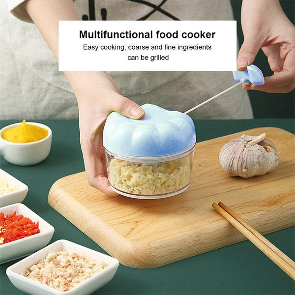 Garlic Masher Manual Kitchen Crusher Shredder Mincing Seasoning Ginger Grinder Blender Reusable Chopper Grater