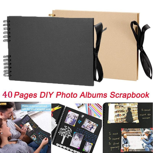 Photo Albums Scrapbook Paper DIY Craft Album Scrapbooking Picture Album for Wedding Anniversary Gifts Memory Books 1Pc