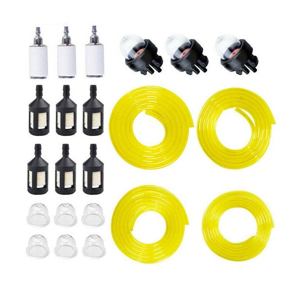 22PCS-Set Fuel Line Fuel Filter Carburetor Ignition Pump for Echo for Homelite for McCulloch Carburettors