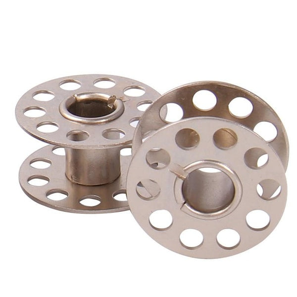 5-10 Pcs Universal Silver Metal Bobbins Household Sewing Machine Sewing Accessories Tools Spool Sewing Craft Accessories