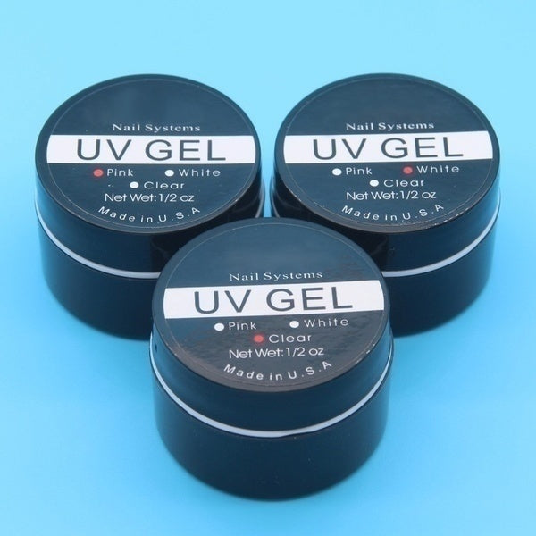 Nail Extension Gel Nail Art Builder UV Gel Tips Glue Manicure Too