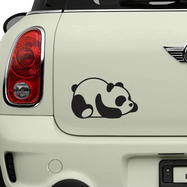 Panda Vinyl Decal Sticker Panda Car Decal Laptop Sticker