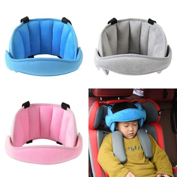 Car Child Headrest Sleeping Fixed Baby Head Holder Seat Chair Head Support Headband Pad Seats Belts Pillow