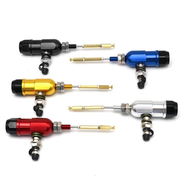 Motorcycle Hydraulic Clutch Master Cylinder Rod Brake Pump Efficient Transfer Foot Pump Adustable for Dirt Pit Bike ATV Quad Scooter（Movement stroke