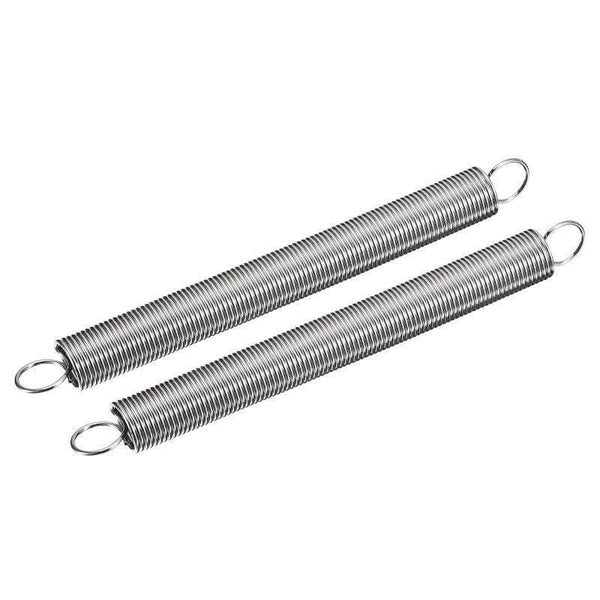 1Pc 10.2" Dual Hook Tension Spring Spring Steel Tension Spring Extended Springs Household Supplies