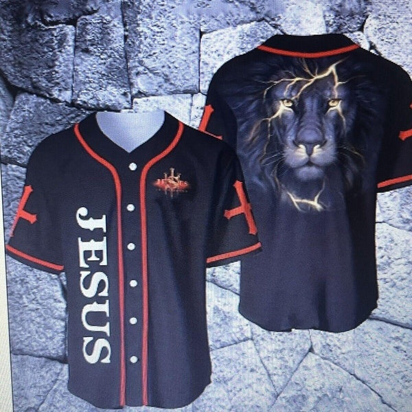 Jesus BASEBALL JERSEY SHIRT