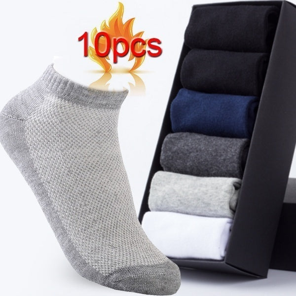 Newest 5Pairs -lot Mens Cotton Socks Summer Thin Breathable Socks High Quality Socks Men