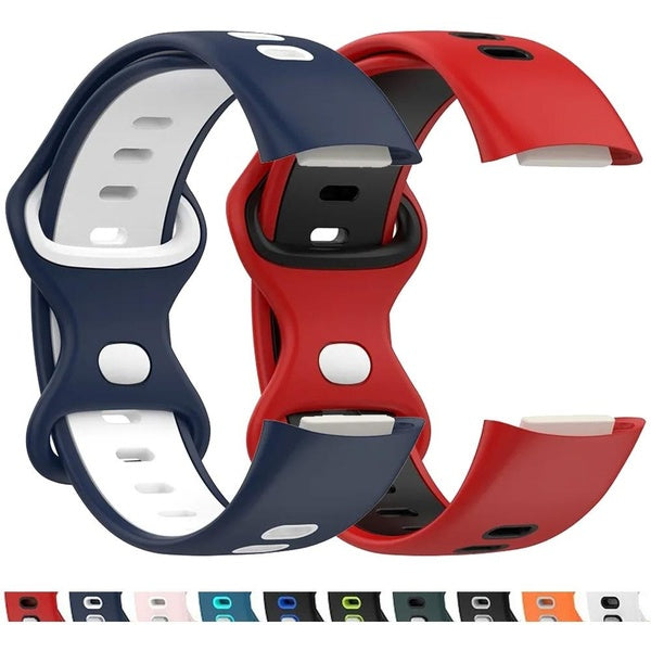 Band for Fitbit Charge 6 5 Watch,Sport Silicone Accessories Smartwatch Replacement Strap Wristband Bracelet For Fitbit Charge 5 Bands (1 PCS BAND) Matron Inn