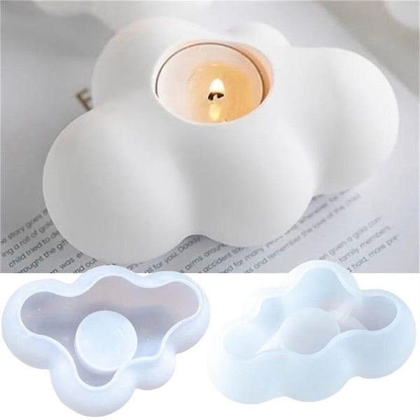 Silicone Casting Mold for Cloud Shape Holders Making
