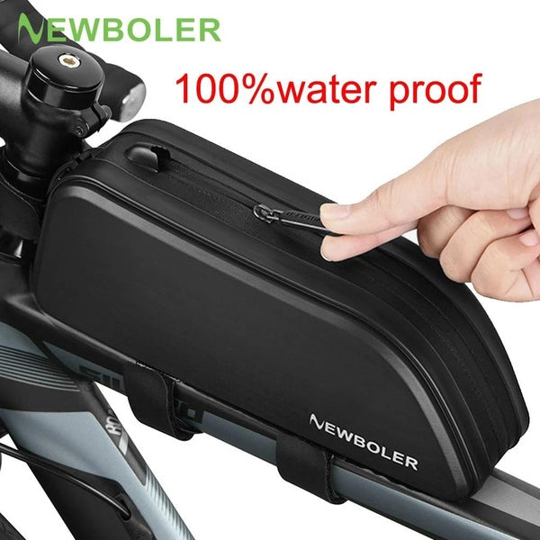 NEWBOLER nouveau sac de vélo étanche vtt accessoires de cyclisme sur route Tube supérieur avant cadre sac de vélo pochette pour vélo sac de téléphone