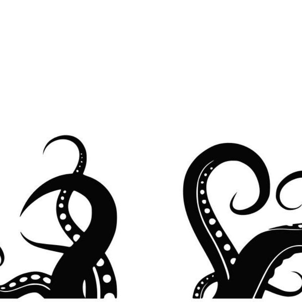 Octopus Tentacles Vinyl Decal Car Wall Window Sticker