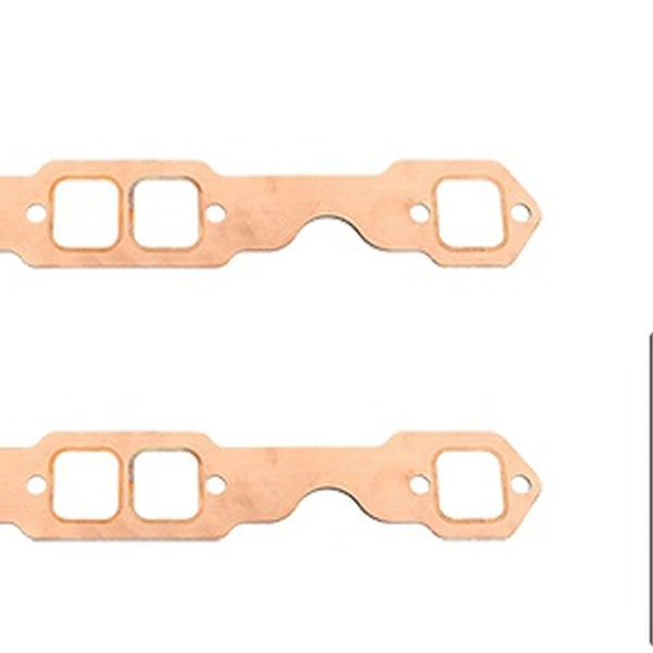 2pcs Exhaust Manifold Gasket for Chevy 327 305 350 383 Engine - Square Port