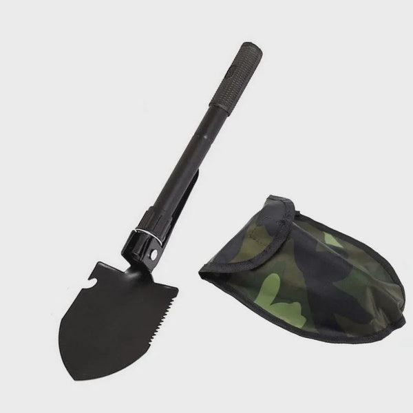 Multi Functional Engineer Shovel Folding Portable Emergency Rescue Fishing Flower Planting Shovel Outdoor Field Exploration Equipment