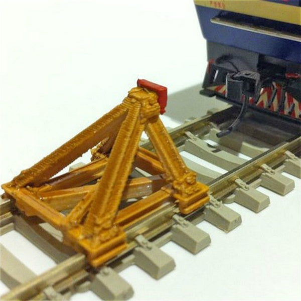 1:87 HO Scale Road Resistance Model Train Buffer Model Train Track Building Scene Layout Accessories Matron Inn