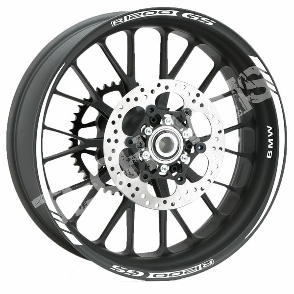 Adesivos de Roda Refletivo Adesivos para Moto R1200GS BMW Sticker, Decal, Refletive, Reflective, Friso Refletivo de Roda