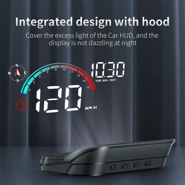 Majesun New Accurate Real-time Driving Information with Car Electronics Digital Speedometer Universal GPS Overspeed Alert Suitable for All Vehicles