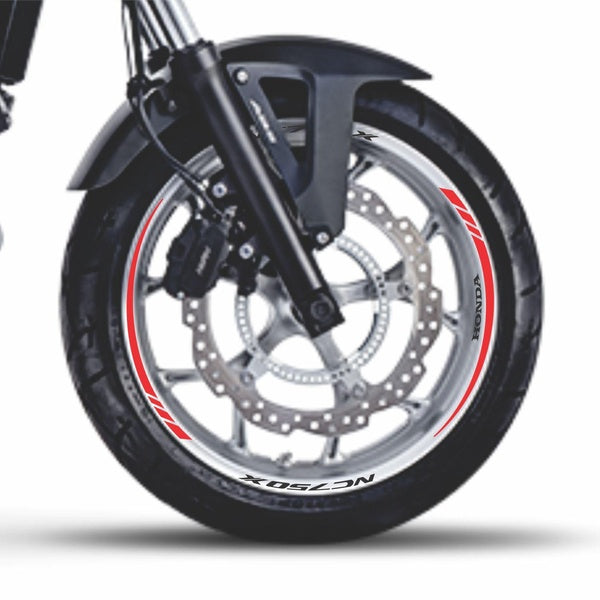 Kit de Adesivos Refletivos para Honda NC750X Sticker decal reflective rim well