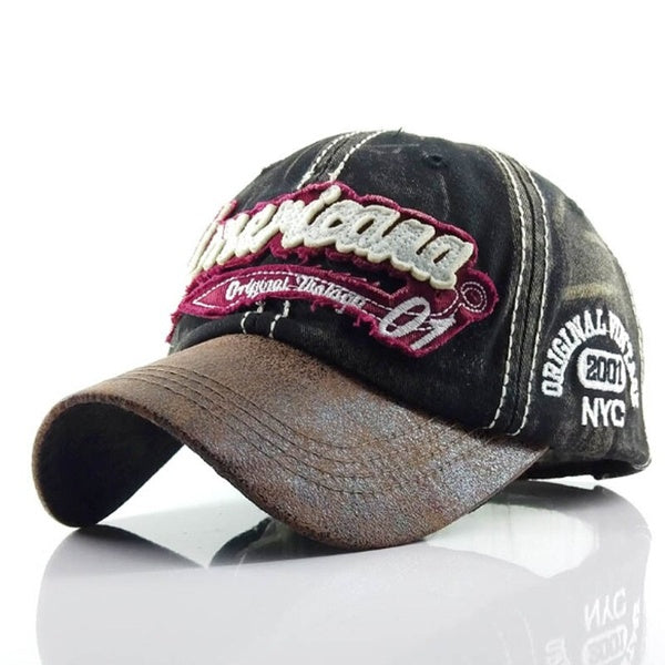 Brand Cotton Baseball Cap Men Women Snapback Hat Vintage Hip Hop Fitted Caps Embroidery Letter Dad Bone Casquette Gorra Hombre