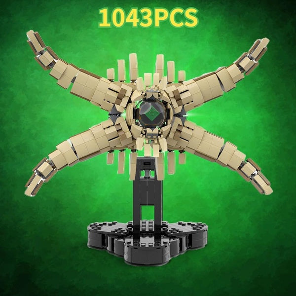MOC Destinyed 2 Hive Ghost Building Blocks Kit Dawn Demon The Monster Model Bricks Toys Children Birthday Gifts