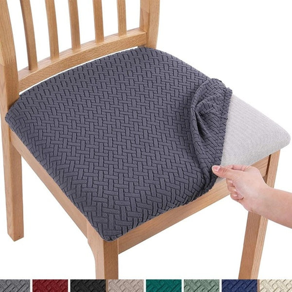 Stretch Seat Covers For Dining Room Chair Seat Slipcovers Kitchen Chair Covers
