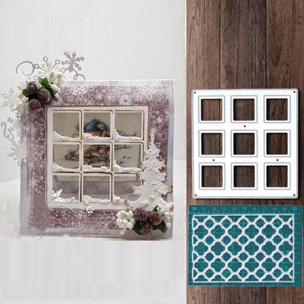 New Arrival Metal Cutting Die Window Craft Scrapbook Card Decorative Die Template for Diy Album Paper Card Die Mould Stencil