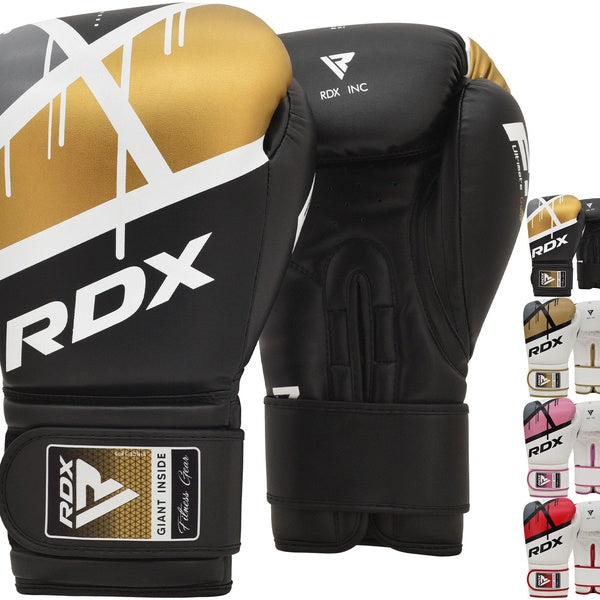 Gants de boxe RDX F6 pour l'entraînement Gants de combat de poinçonnage Gants de kickboxing