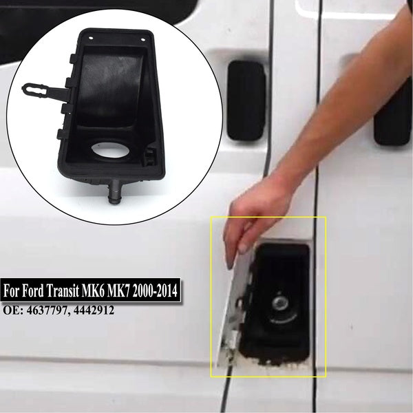 1pc For Ford Transit MK6 Mk7 2000 - 2014 Fuel Tank Filler Pipe Door Housing Flap 4442912 Car Accessories 01 02 03 04 05 06