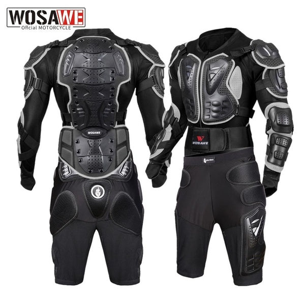 WOSAWE moto corps veste blindée poitrine protecteur hanche Protection Shorts adulte moto course équipement de Protection