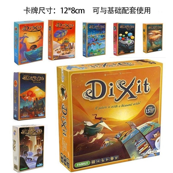 Dixit Basic And Expansion Card Board Games