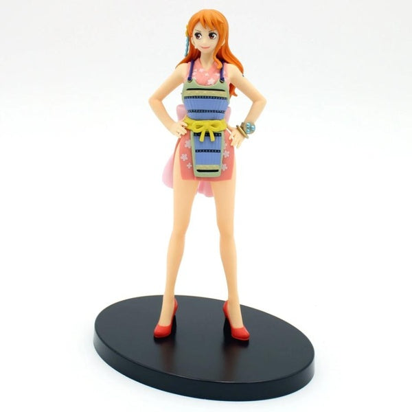 Banpresto ONE PIECE DXF Nami 7″inch BANDAI THE GRANDLINE LADY Figure Anime cartoon gift toys collection