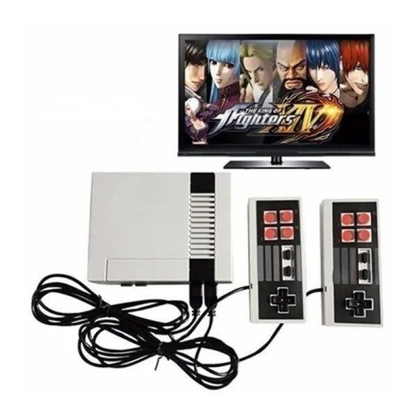 Mini Vintage Retro TV Game Machine Av Line Classic Game Built-in 300-620 Games