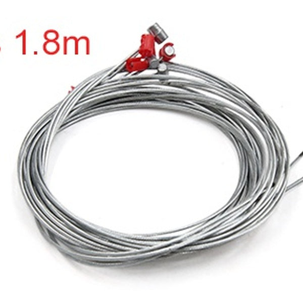 Universal 5Pcs 1.8m Length Metal Clutch Line Cable Wire for Motorcycle Scooter