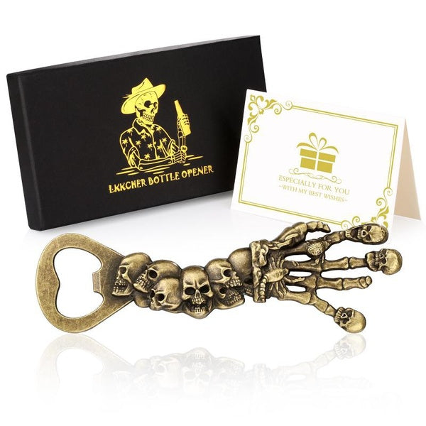 Ouvre-bouteille en métal de conception Unique, accessoires de barre, outil d'ouverture de tire-bouchon de cuisine, ouvre-bouteille de bière, cadeau p